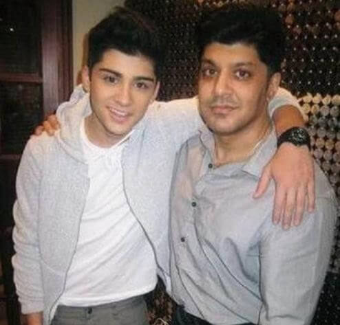 Tricia Brannan Malik’s husband, Yaser Malik, and son, Zayn Malik.